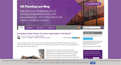 Desktop Screenshot of planninglawblog.com